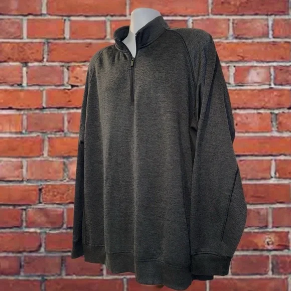 Under Armour Men’s 3XL HStorm Quarter-Zip Pullover Sweatshirt Gray